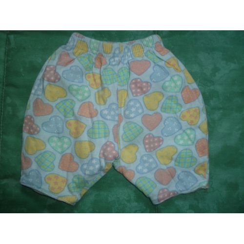 Pantalon Molleton Imprimé Coeur Taille :1 Mois