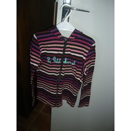 Veste À Capuche Le Petit Marcel Taille 10 Ans.