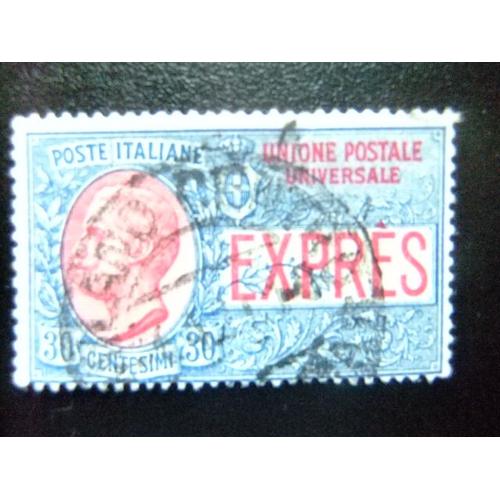 Italia Italie 1903 Yvert Nº Expres 2 º Fu Victor Emmanuel Iii