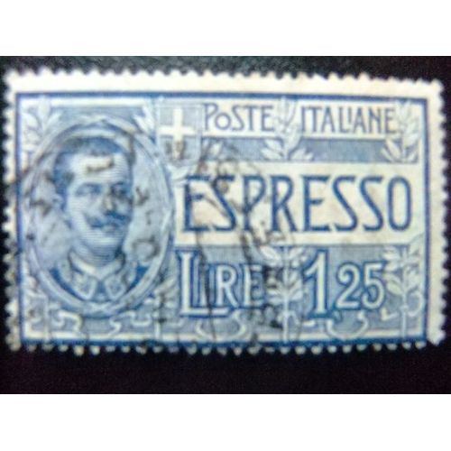 Italia Italie 1922 Yvert Nº Expres 12 º Fu Victor Emmanuel Iii