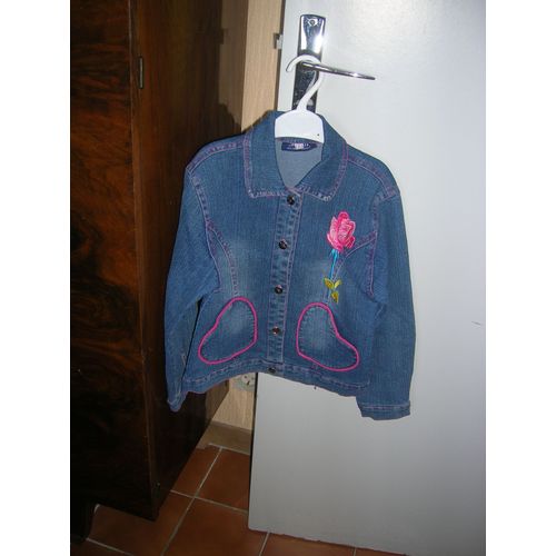 Blouson En Jean Hai Li Taille 10 Ans.