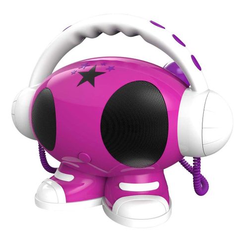 BigBen "Emma" - Karaoké portatif - HDD 2 Go - noir, blanc, rose
