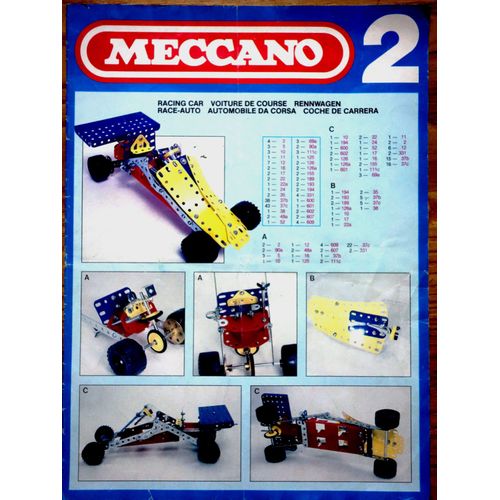 Meccano Notice N°2 De 1988