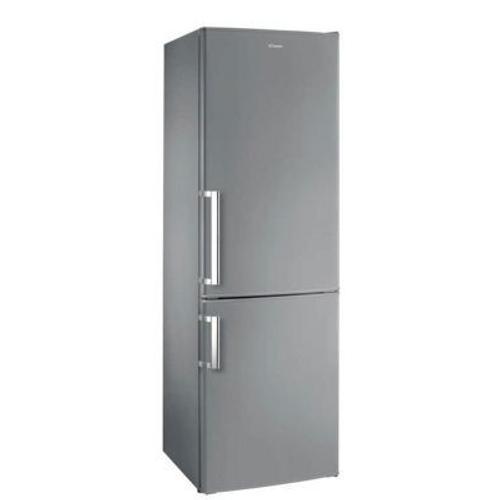 Réfrigérateur Combiné Candy CCBS6182XHV/1 - Classe A+ Acier inoxydable