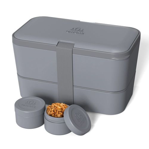 Bento Encastrable 1,5 L Gris Carbone
