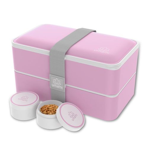 Boîte Bento 1,2 L Rose Kawaii