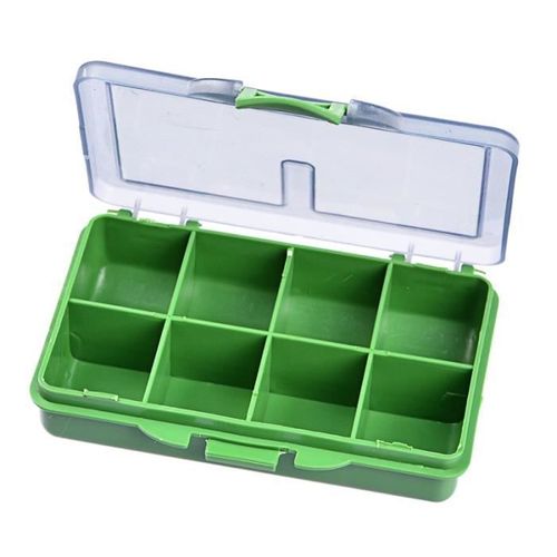 105 X 75 X 25Mm 8 Bit Carpe Grossière Pêche En Mer Coffre À Pêche Bit