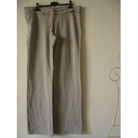 Pantalon Bas De Survetement Detente H&m Gris Femme Taille L 40/42