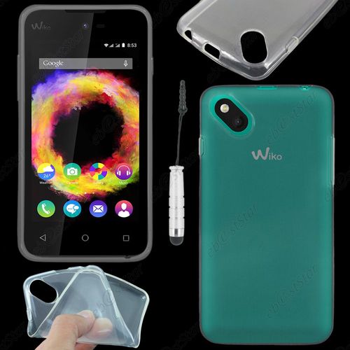 Ebeststar ® Housse Etui Coque Silicone Gel Tpu Souple Ultra Fine 0,5mm Pour Wiko Sunset 2, Couleur Transparent + Mini Stylet + 1 Film Protection D'écran + Lingette