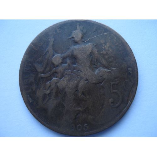 5 Centimes Dupuis - 1905