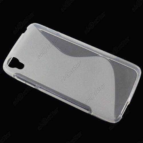 Ebeststar ® Etui Housse Coque S-Line Silicone Protection En Gel Pour Alcatel Onetouch Idol 3 Écran 5.5 Pouces, Couleur Transparent + 1 Film Protection D'écran + Lingette