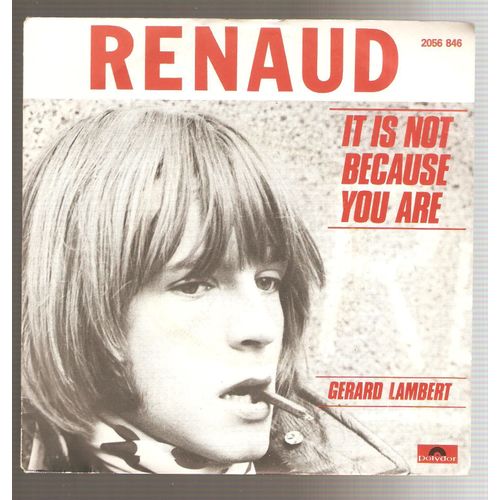 It Is Not Because You Are