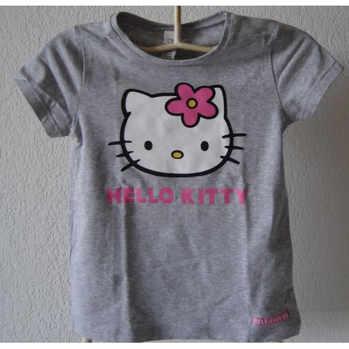 T-Shirt H&m Hello Kitty Fille 6/8ans