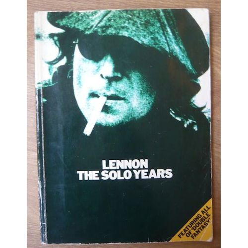 Lennon The Solo Years / Partitions Musicales