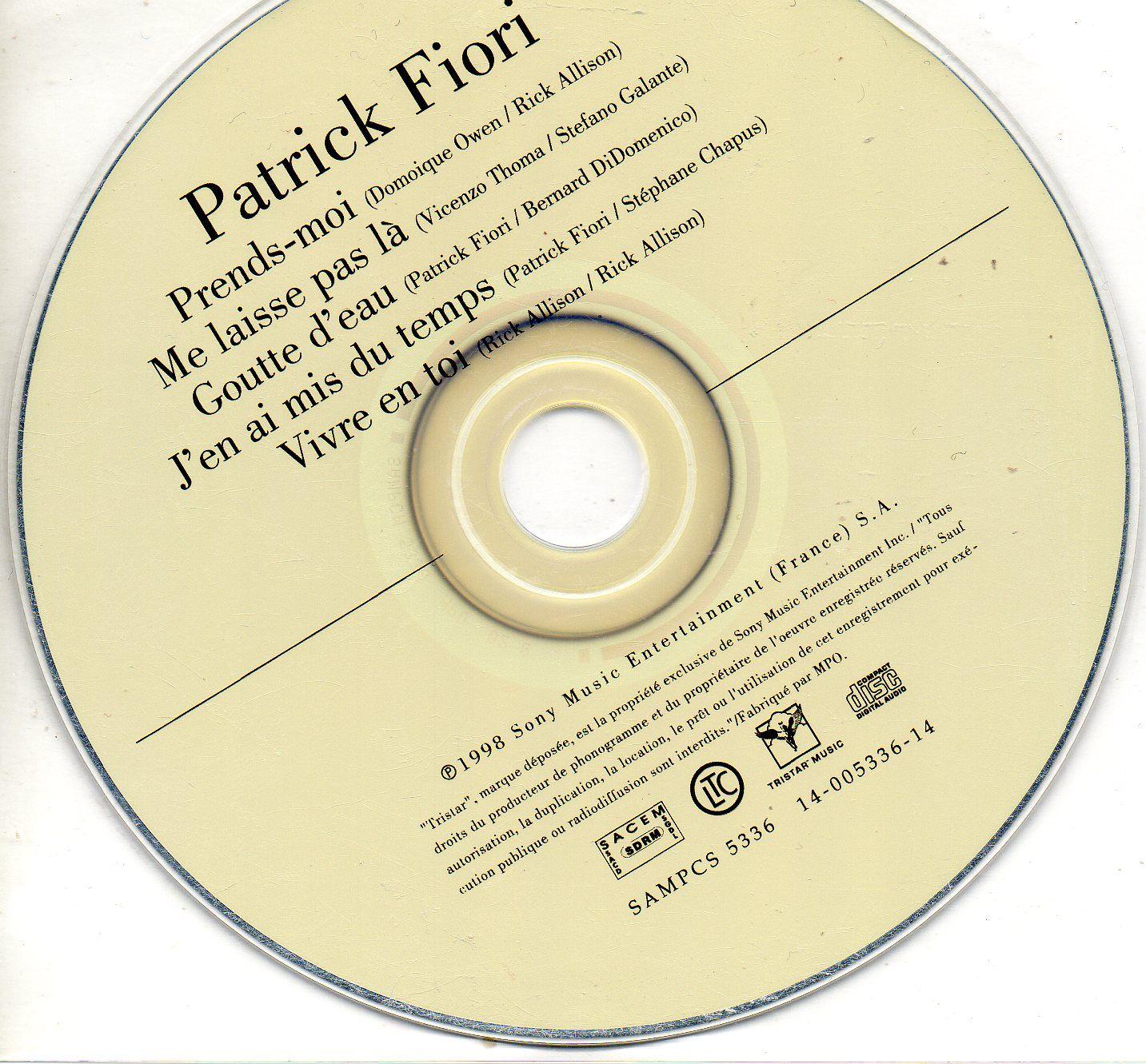 Fiori, Patrick - Prends-Moi -  Music