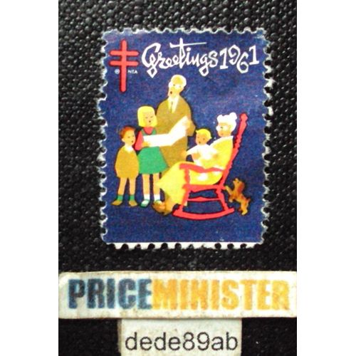 Etats-Unis.. Timbre Greetings 1961.