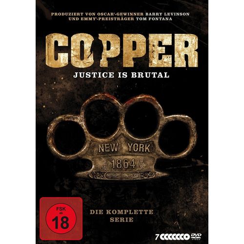 Copper - Justice Is Brutal: Die Komplette Serie (7 Discs)
