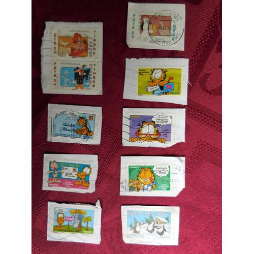 Timbres Sur Fragments Français : Tex Avery, Garfield