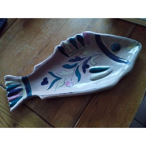 Plat Poisson En Terre Cuite