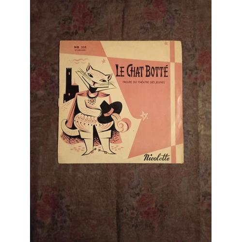 Troupe Du Théâtre Des Jeunes : Le Chat Botté - Vinyle 33 Tours