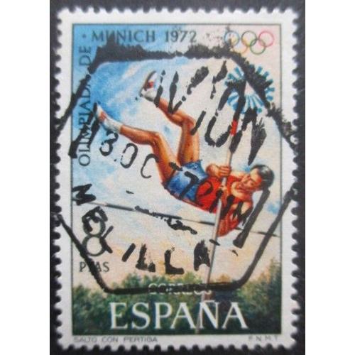 Espagne N°1755 Jeux Olympiques De Munich 1972 Oblitéré