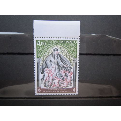Monaco. Timbre N° 1064 (1976). Croix-Rouge Monegasque. 