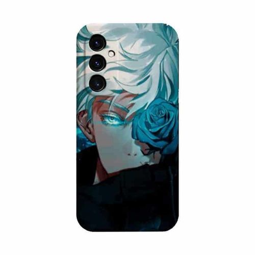 Coque Pour Samsung Galaxy A05s Antichoc Mignon Satoru Gojo Bleu