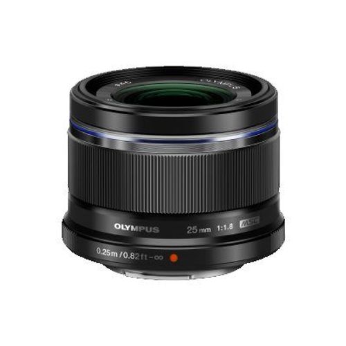 Objectif Olympus M.Zuiko Digital 25 mm - f/1.8 PREMIUM - Micro Four Thirds - pour OM-D E-M1, E-M10, EM-5, E-M5; PEN E-P5, E-PL10, E-PL1s, E-PL3, E-PL5, E-PL6, E-PM1, E-PM2