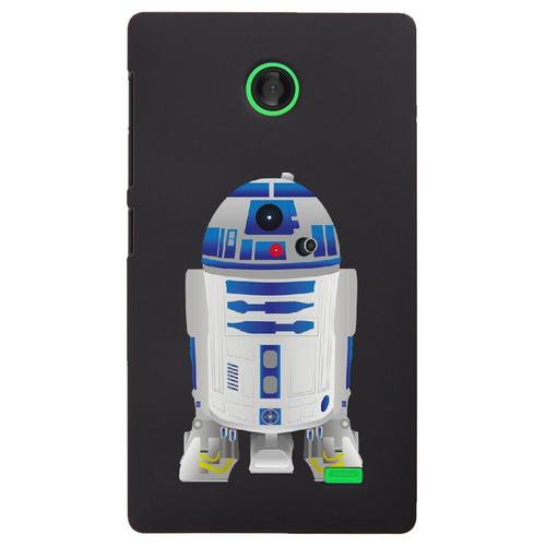 Coque Rigide Pour Nokia X Avec Impression Motifs Robot