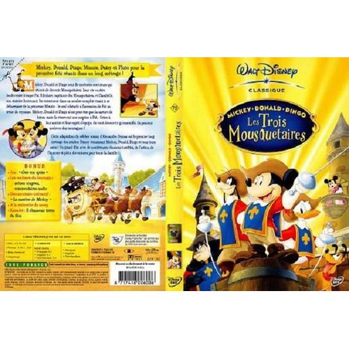 Mickey.Donald.Dingo - Les Trois Mousquetaires 1 Dvd + 1 Cd Rom Disney . N°75 
