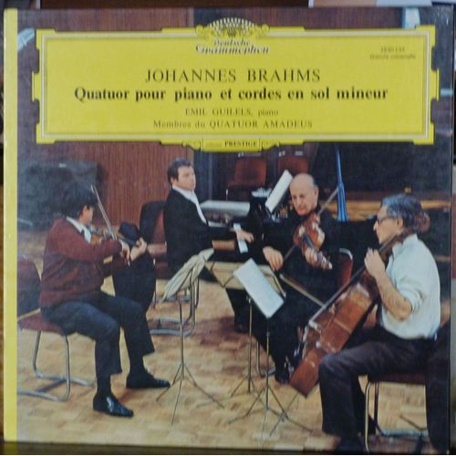 Quatuor Pour Piano Et Cordes En Sol Mineur