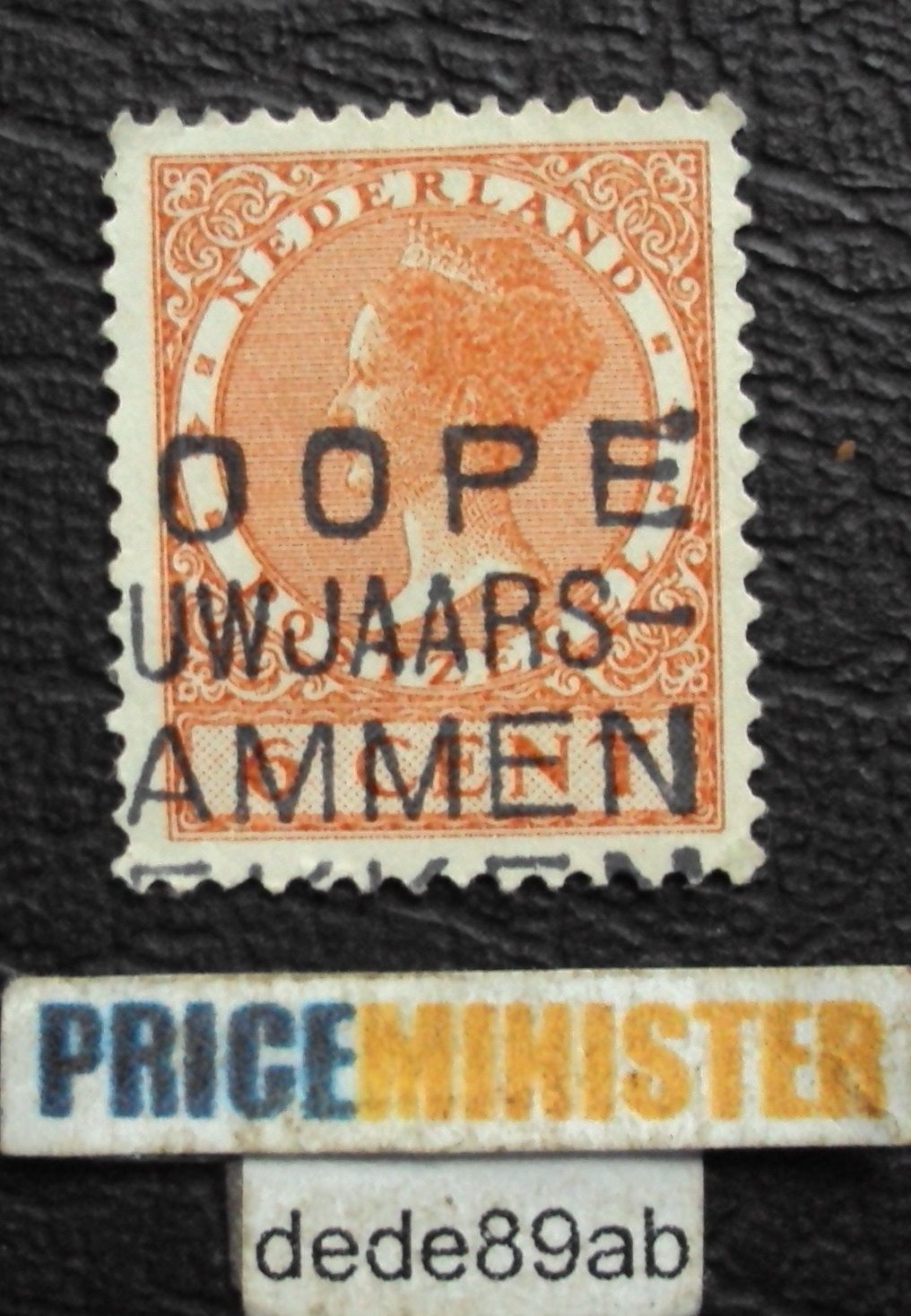 Pays-Bas..  Nederland..  6 Cent . La Reine Wilhelmina Type "Veth" Oblitéré Used Stamp.