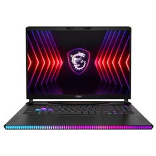 PC portable Msi gaming Raider GE68 HX 14VHG - 16"- QHD+ 240 Hz- Intel core i9 32 Go RAM 2 To SSD RTX 4080 TGP 175 W - Noir