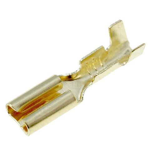 Connecteur Plat 2.8mm 0.5/1mm2 Dore Femelle