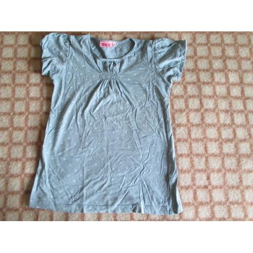 Tee-Shirt Vert D'eau 10 Ans 