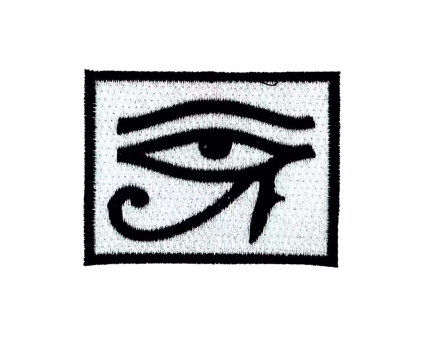 Écusson Patch Brodé FORME MOUSTACHE (GM) Thermocollant Neuf - Foto 3