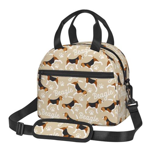 Sac à déjeuner Plan de travail 3 Sac besace à main avec sangle d'épaule, Sac Fourre-tout Réutilisable pour Enfant, Retour à l'école, Femmes, Garçon, Fille