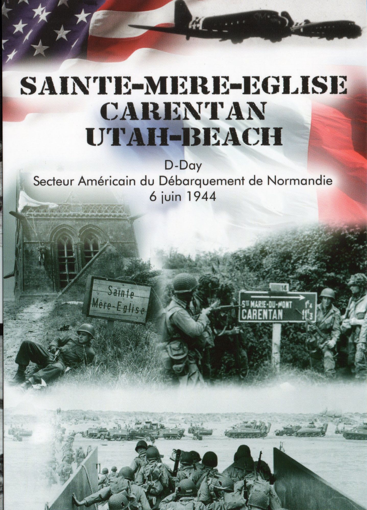 Ww2 Cp - Ste-Mère-Eglise/Carentan/Utah Beach - Secteur Américain