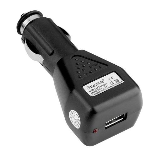Insten® Chargeur Voiture Allume-Cigare Universel Noir Port Usb 1a Pour Iphone 4/5/6/6s/6 Plus/6s Plus Ipad Ipod Touch Mp3-Mp4 Samsung Galaxy Note 3 Et 4/Galaxy S5/S6/S6 Edge Htc Lg Sony Xperia Huawei