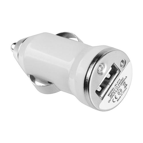 Insten® Mini Chargeur Voiture Allume-Cigare Universel Blanc Port Usb 2a Pour Iphone 4/5/6/6s/6 Plus/6s Plus Ipad Ipod Touch Mp3 Samsung Galaxy Note 3 & 4/Galaxy S5/S6/S6 Edge Htc Lg Sony Xperia Huawei