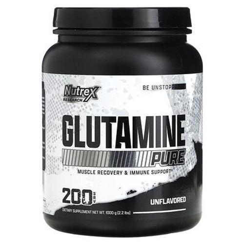 Nutrex Research Glutamine Pure, Non Aromatisée, 1000 G 