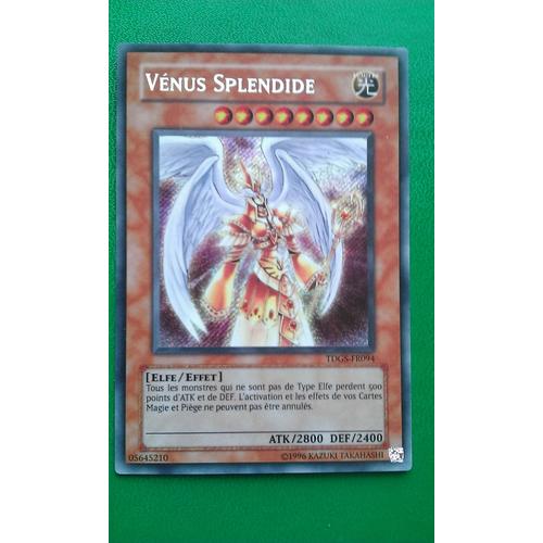 Carte Yu Gi Oh Vénus Splendide Tdgs-Fr094 Secret Rare