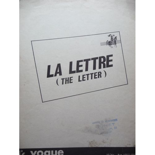 La Lettre The Letter
