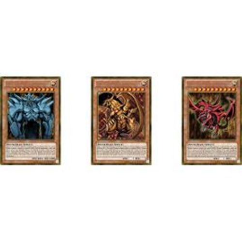 Carte Yu-Gi-Oh! Les Trois Bêtes Divines Edition Limitée   Ygld-Frg01     Ygld-Frg02     Ygld-Frg03