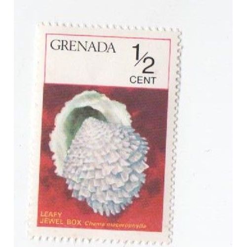 Timbre Grenada Leafy Lewel Box Non Oblitere