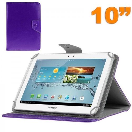 Housse Universelle Tablette 10 Pouces Ajustable 10.1'' Support Violet