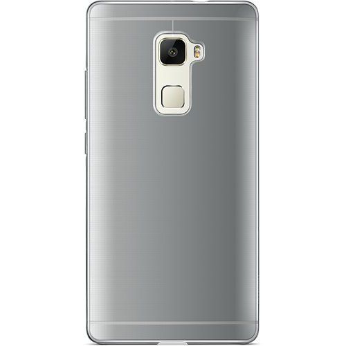 Coque Semi-Rigide Gris Clair Pour Huawei Mate S