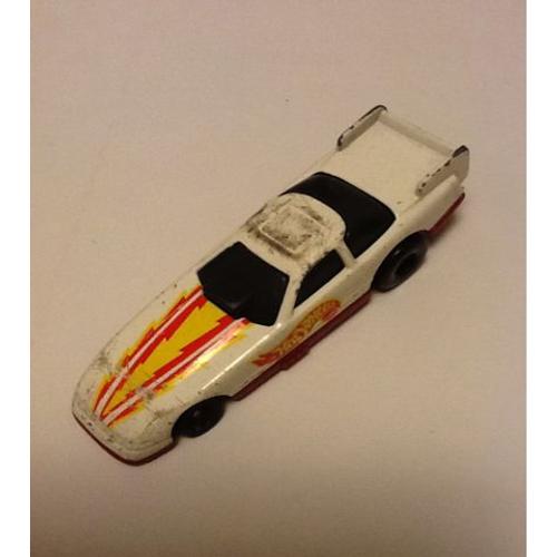 Hot Wheels Dragster Blanc 