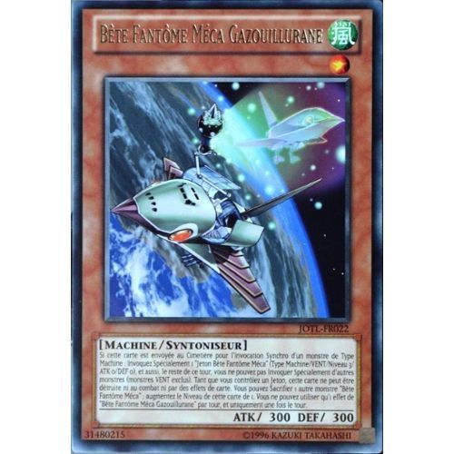 Bete Fantome Meca Gazouillurane. Rare Jotl-Fr022