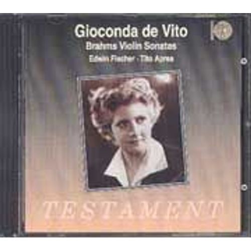 Sonates Pour Violon Et Piano Nos. 1, 2 & 3 De Vito, Violon & Fischer, Piano - Enr. 1954